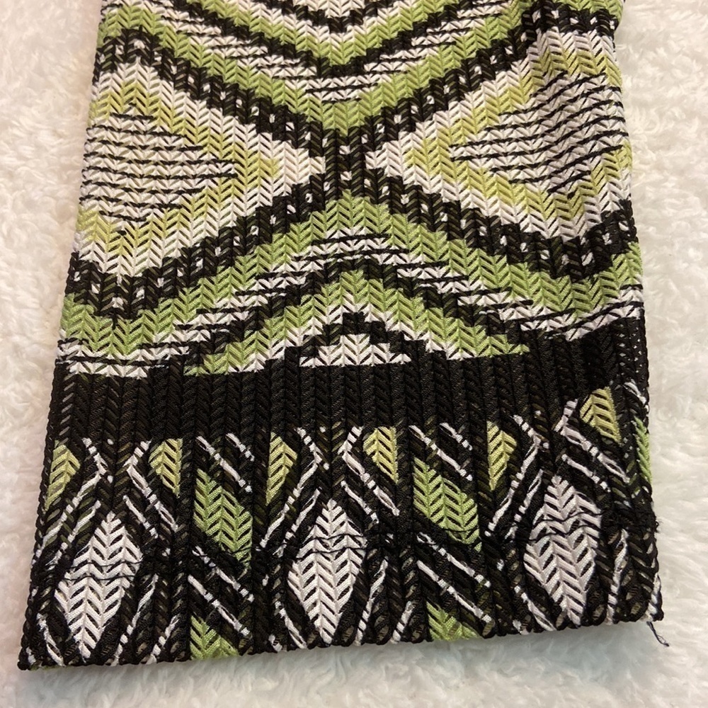 Alfred Dunner Open Front Chevron Pattern Cardigan… - image 9